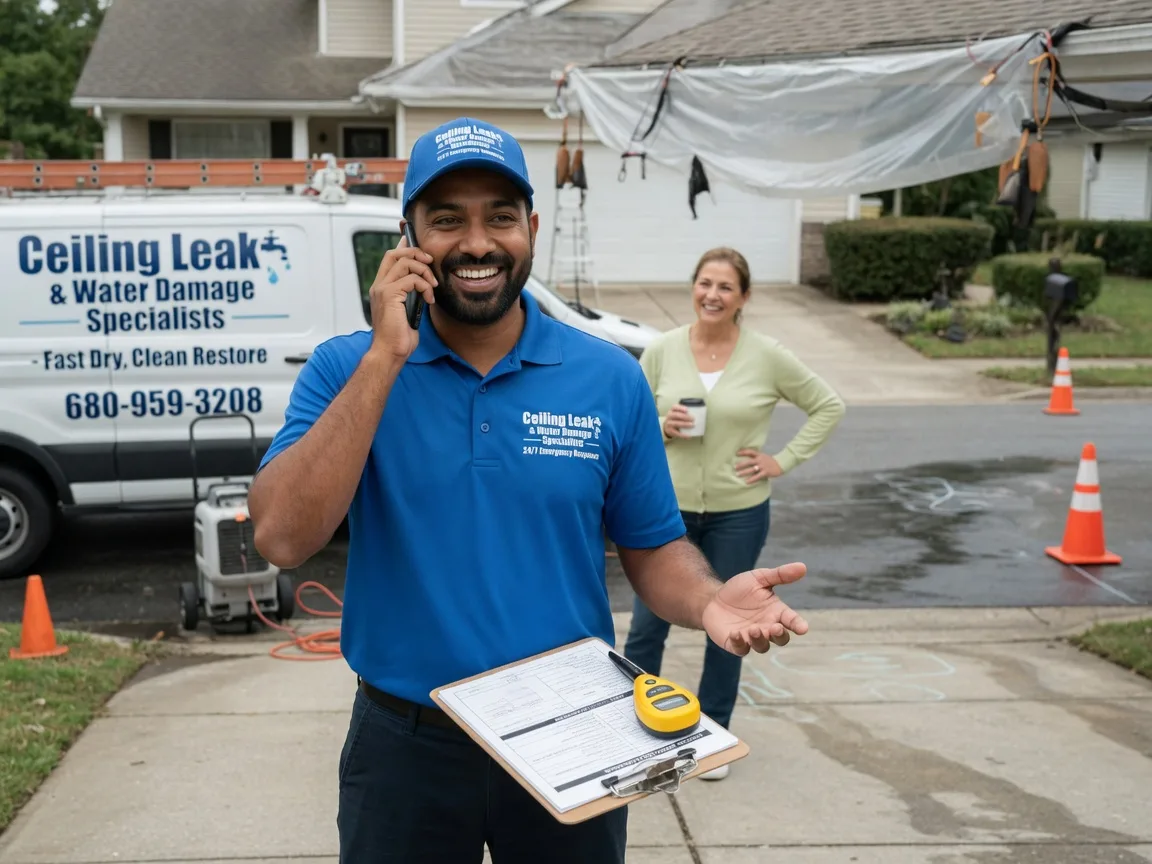 Ceiling Leak Cleanup Cleveland, AL FAQs